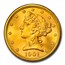 1901-S $5 Liberty Gold Half Eagle MS-66+ PCGS CAC