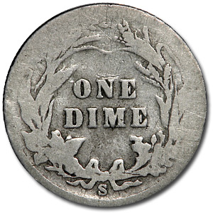 Buy 1901-S Barber Dime AG | APMEX