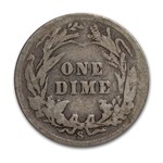 1901-S Barber Dime Good