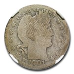 1901-S Barber Quarter AG-3 NGC