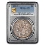 1901-S Morgan Dollar AU-55 PCGS