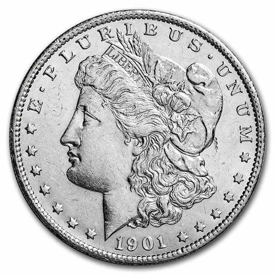 1901-S Morgan Dollar AU-58 1901-S Morgan Dollar AU-58