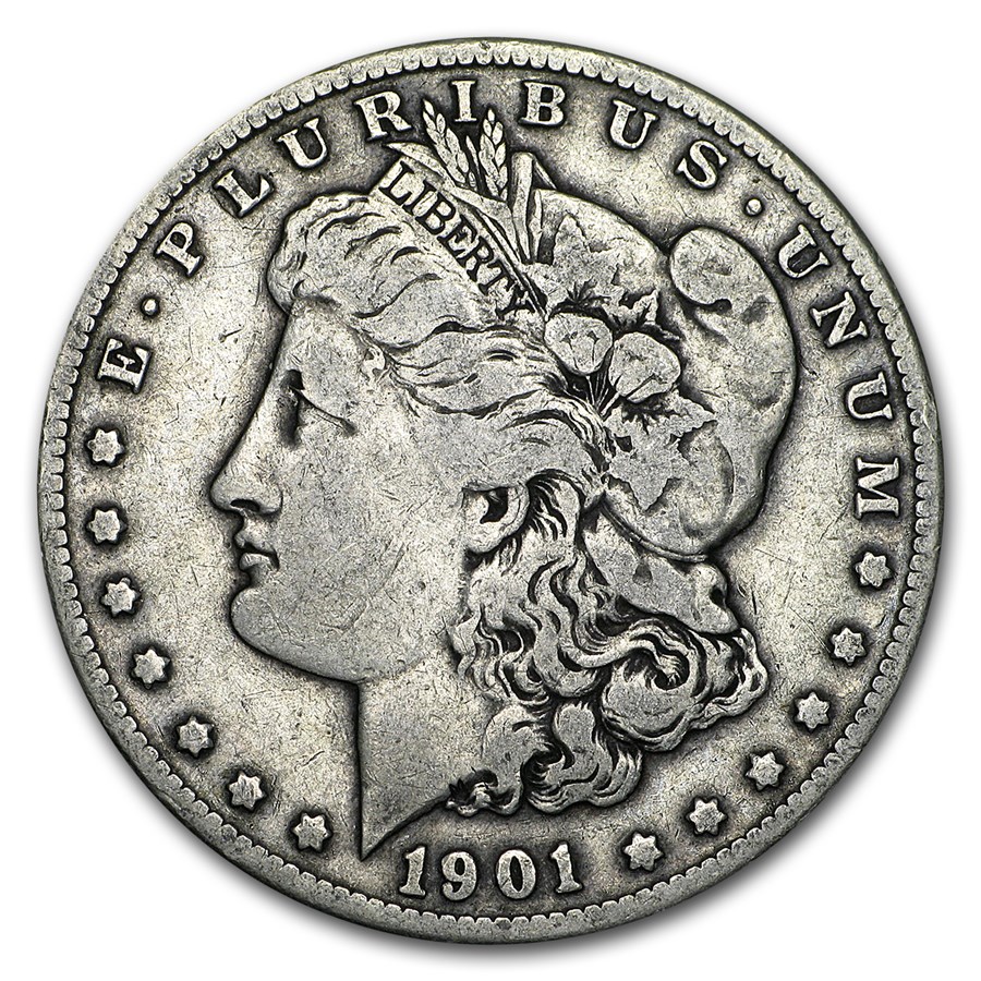 1901-S Morgan Dollar Fine