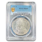 1901-S Morgan Dollar MS-65 PCGS