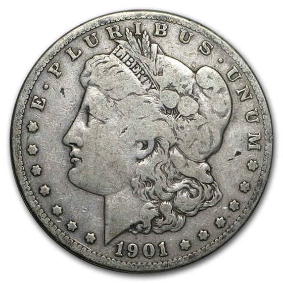 1901-S Morgan Dollar VG/VF 1901-S Morgan Dollar VG/VF