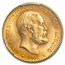 1901 Sweden Gold 10 Kronor MS-66 PCGS