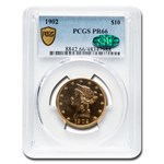 1902 $10 Liberty Gold Eagle PR-66 PCGS CAC