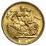 1902-1910 Australia Gold Sovereign Edward VII Avg Circ