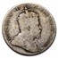 1902-1910 Canada Silver 10 Cents Edward VII Avg Circ