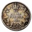 1902-1910 Canada Silver 10 Cents Edward VII Avg Circ