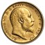 1902-1910 Great Britain Gold Half Sovereign Edward VII XF
