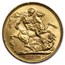 1902-1910 Great Britain Gold Sovereign Edward VII BU