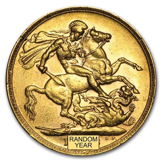 Buy 1902-1910-P Australia Gold Sovereign Edward VII Avg Circ | APMEX