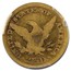 1902 $2.50 Liberty Gold Quarter Eagle Good-4 PCGS
