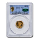 1902 $2.50 Liberty Gold Quarter Eagle PR-66 PCGS CAC