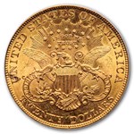 1902 $20 Liberty Gold Double Eagle MS-63 PCGS