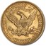 1902 $5 Liberty Gold Half Eagle AU