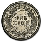 1902 Barber Dime AU