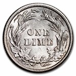 1902 Barber Dime BU
