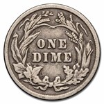 1902 Barber Dime Fine