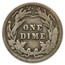 1902 Barber Dime Good/VG