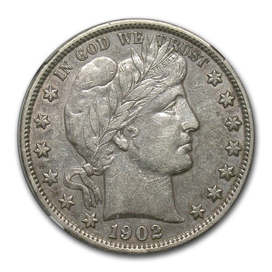 1902 Barber Half Dollar AU-50 NGC 1902 Barber Half Dollar AU-50 NGC