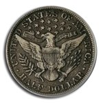 1902 Barber Half Dollar VF-25 PCGS CAC