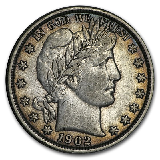 1902 Barber Half Dollar XF 1902 Barber Half Dollar XF