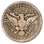 1902 Barber Quarter Good/VG