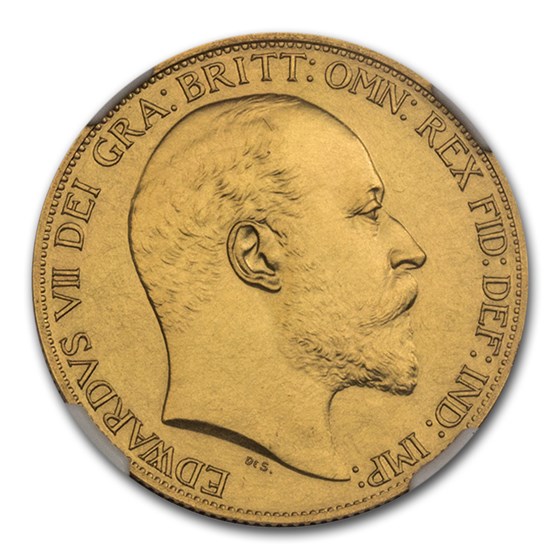1902 Great Britain Gold 2 Pounds Edward VII PR-61 NGC 1902 Great Britain Gold 2 Pounds Edward VII PR-61 NGC