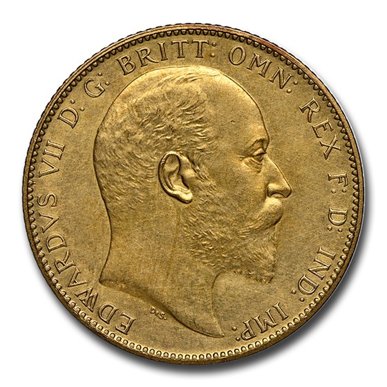 1902 Great Britain Gold Sovereign King Edward VII PR-62 NGC 1902 Great Britain Gold Sovereign King Edward VII PR-62 NGC