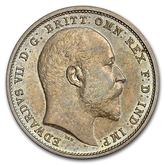 1902 Great Britain Silver Maundy Set PF-63/65 NGC 1902 Great Britain Silver Maundy Set PF-63/65 NGC