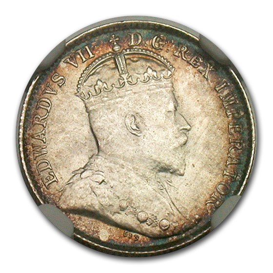 1902-H Canada Silver 5 Cents MS-66 NGC (Large H) 1902-H Canada Silver 5 Cents MS-66 NGC (Large H)