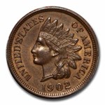 1902 Indian Head Cent BU