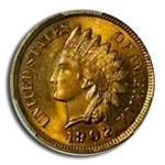 1902 Indian Head Cent MS-64 CACG (Red)