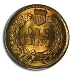 1902 Indian Head Cent MS-64 CACG (Red)