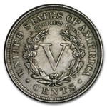 1902 Liberty Head V Nickel AU
