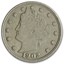 1902 Liberty Head V Nickel Fine