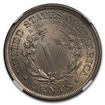 1902 Liberty Head V Nickel MS-64 NGC