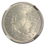 1902 Liberty Head V Nickel MS-66+ NGC