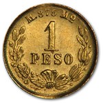 1902-Mo Mexico Gold Peso Unc Details