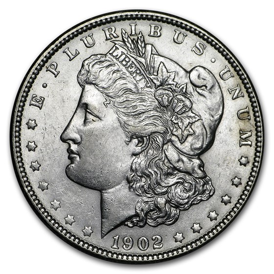 1902 Morgan Dollar AU-58 1902 Morgan Dollar AU-58