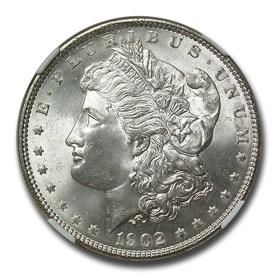 1902 Morgan Dollar MS-65+ NGC