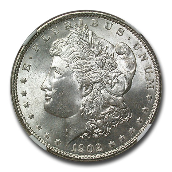 1902 Morgan Dollar MS-65+ NGC 1902 Morgan Dollar MS-65+ NGC