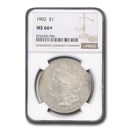 1902 Morgan Dollar MS-66+ NGC