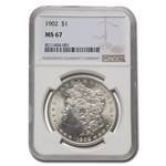 1902 Morgan Dollar MS-67 NGC