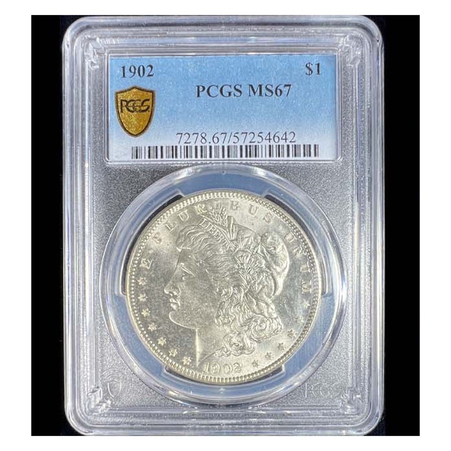 1902 Morgan Dollar MS-67 PCGS