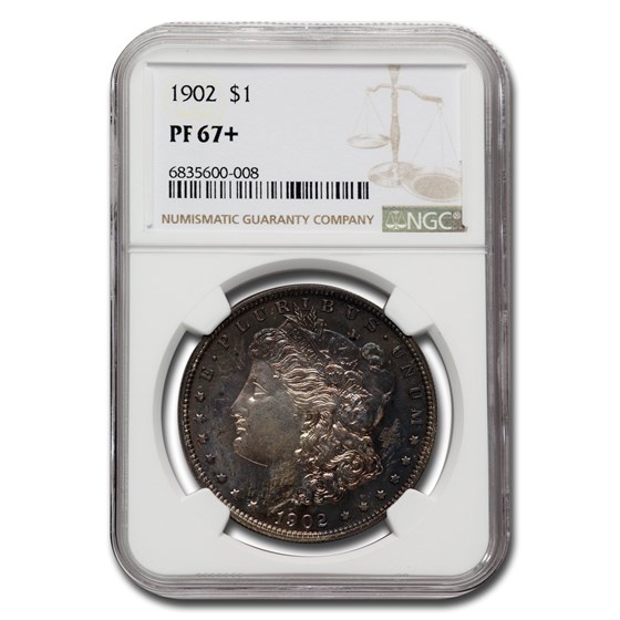 1902 Morgan Dollar PF-67+ NGC 1902 Morgan Dollar PF-67+ NGC