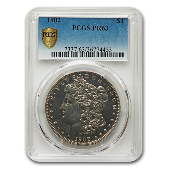 1902 Morgan Dollar PR-63 PCGS 1902 Morgan Dollar PR-63 PCGS