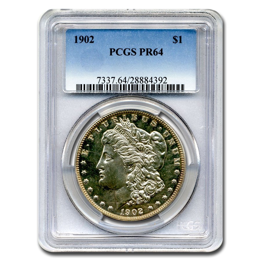 1902 Morgan Dollar PR-64 PCGS